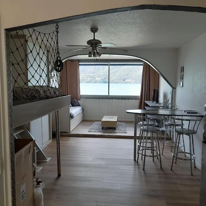 Pepite Du Lac Vue Imprenable 40M2 Tresserve Plage Aix Les Bains Apartmán